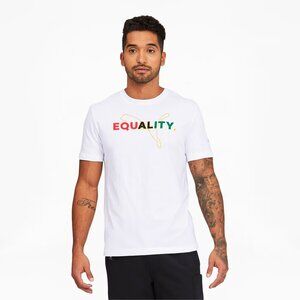 NWT PUMA “Equality” Black History Month white short sleeve tee – Mens XL